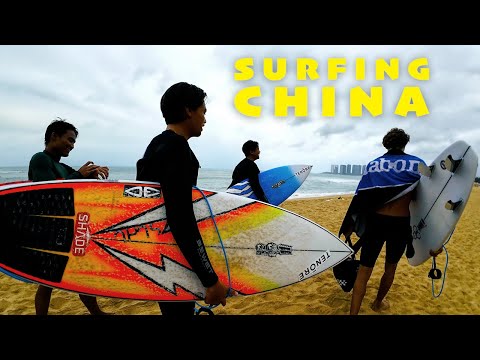 SURFING IN CHINA FOR THE FIRST TIME!