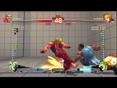 onigiri-kai (Balrog) Vs ccpskx50 (Ken) SSF4 AE Ranked Matches - PSN