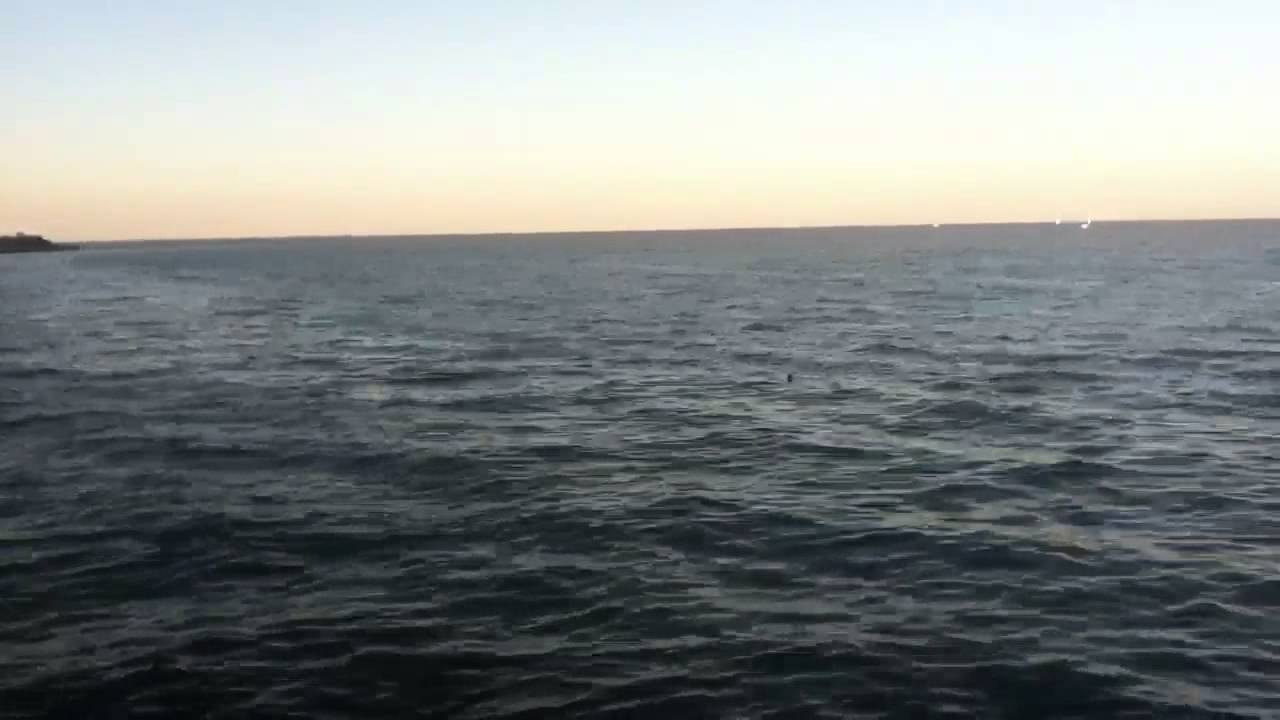 Atardecer en el Rio de la Plata
