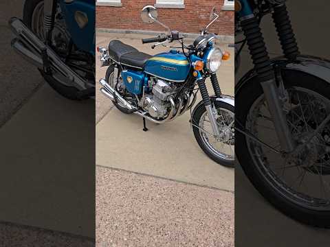 SANDCAST 1969 Honda CB750 K0 First run after restoration