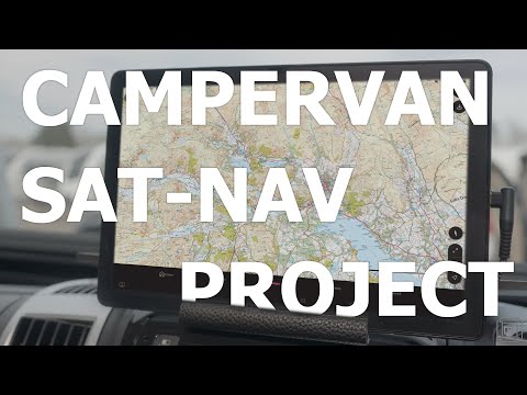 ALTERNATIVE CAMPERVAN SATNAV - including mounting