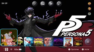 Nintendo Switch Theme Tema: Persona 5 Theme, by raf