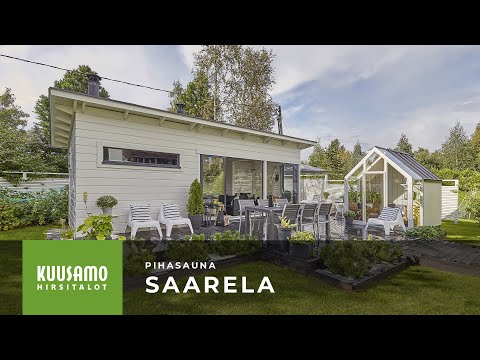 Pihasauna tarjoaa tunnelmalliset löylyt - Kuusamo Hirsitalot