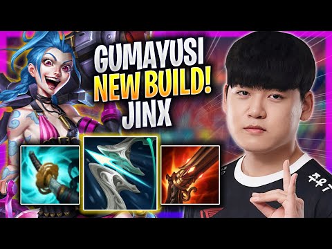GUMAYUSI TRIES NEW JINX BUILD! - T1 Gumayusi Plays Jinx ADC vs Twitch! | Season 2023