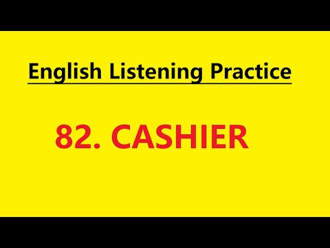 Learn English through Story - Cashier - Level 1