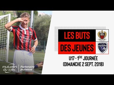 Nice 6-1 Air Bel (U17) : les buts