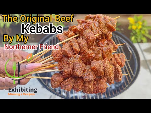 Ghana Street Foods/ beef recipes/beef suya kebab/easy but delicious recipe/ party appetizers