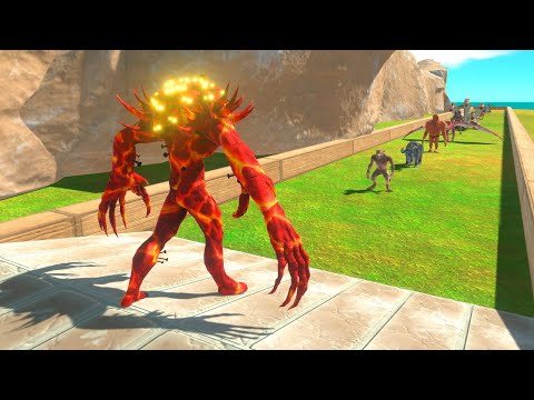 Lava Scourge vs All Units - Animal Revolt Battle Simulator