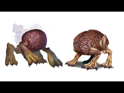 Monster Monday: Intellect Devourer - D&D, Dungeons & Dragons monsters, DnD aberrations