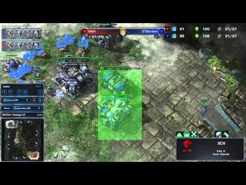 Bomber vs MMA #1- TvT- Frost- WCS 2013 Season 4