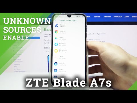 How to Enable Unknown Sources in ZTE Blade A7s – Allow App Installation