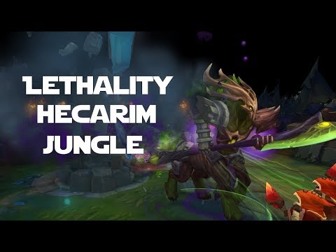MY LETHALITY PONY! League of Legends - Off Meta Monday -  Hecarim Jungle