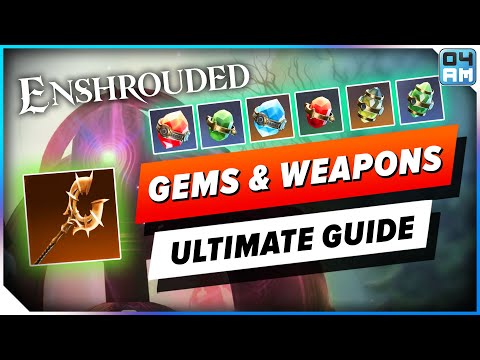 Enshrouded ULTIMATE Gem Forge & Legendary Weapon Guide + Best Farm Locations!