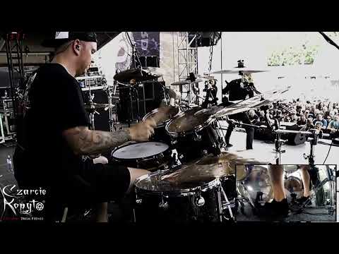 Czarcie Kopyto drum cam - Damiën Kerpentier @Buried Hatchet SEVERE TORTURE   Brutal Assault 2024