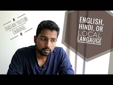 Best Language Choice for Indian Youtube Channel  - English, Hindi, or Regional?