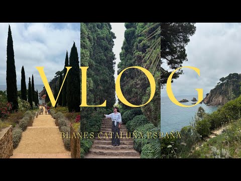 Travel Vlog #2  Blanes: a peaceful escape on the Costa Brava | Marimurtra Botanical Garden