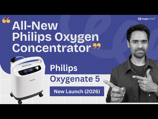 جهاز توليد اكسجين فيلبس منزلي 5 لتر Philips Respironics Oxygenate 5 KSW-5