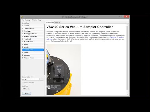 PVS5120-Series Samplers | Configuration (Part 2)
