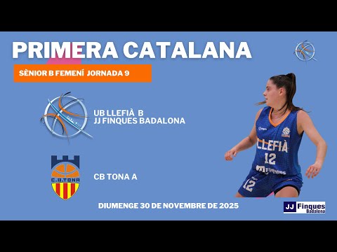 J9 Sènior B femení UB Llefià JJ Finques Badalona - CB Tona A