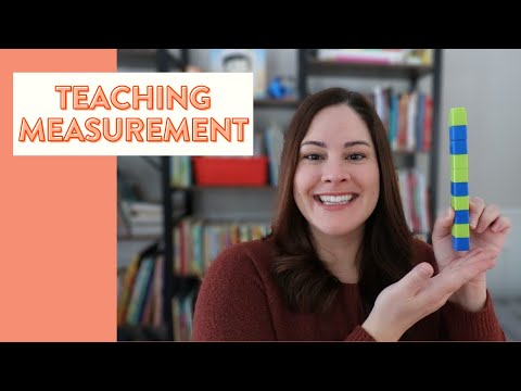 How to Teach Measurement in First and Second Grade // nonstandard and standard measurement