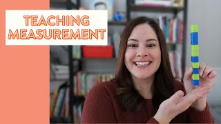 How to Teach Measurement in First and Second Grade // nonstandard and standard measurement