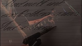 Corey Taylor - Ill be your lover too - calligraphy version