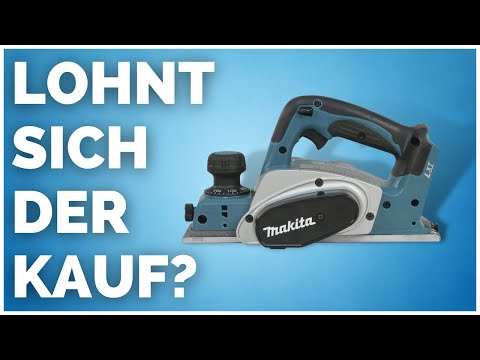 Makita DKP180Z - Elektro Hobel im Test [KURZ & KOMPAKT] zusammengefasst