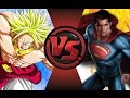 BROLY Vs SUPERMAN Cartoon Fight Club Episode 47
