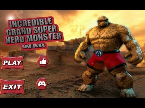 Incredible Grand Superhero Monster War | Incredible Monster Fight | Android GamePlay Video