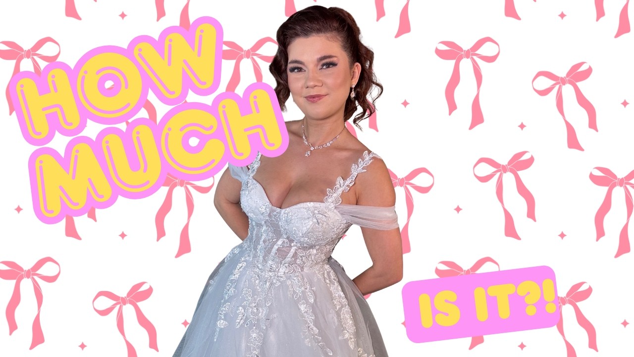 Can we guess the price of these Amazon Wedding Dresses!?