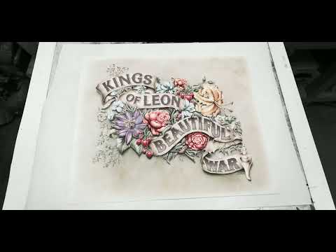 David A Smith - The Making of Kings of Leon Beautiful War Album Cover