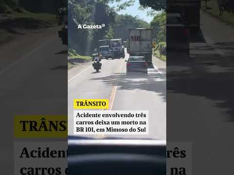 Acidente fatal interdita trecho da BR-101 #shorts #noticias