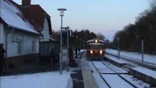 preview picture of video 'Y-tog i vinterstemning i Hørve og Holbæk 2005'