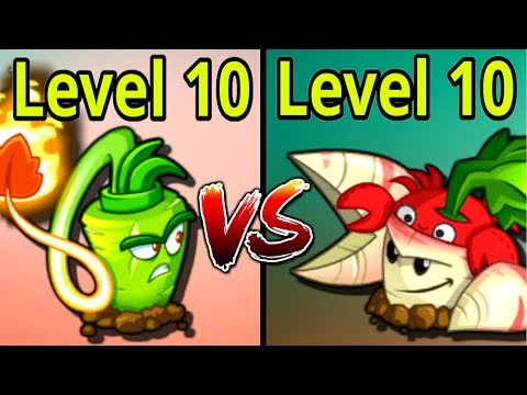 Wasabi Whip vs Parsnip MAX Levels Gameplay ► Plants vs. Zombies 2: It's About Time