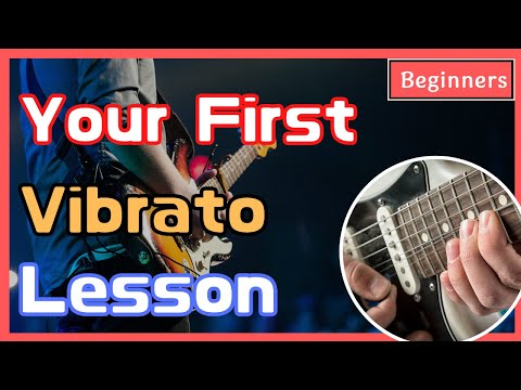 How to Play Bending Vibrato on Guitar / Blues Guitar Lesson For Beginners
