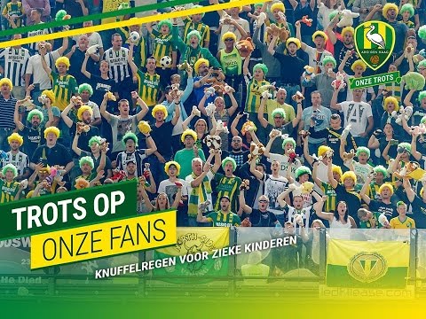 Football Respect | ADO Den Haag fans shower sick kids with toys