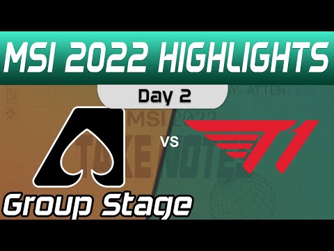 AZE vs T1 Highlights Day 2 MSI 2022 Group Stage Team Aze vs T1 by Onivia
