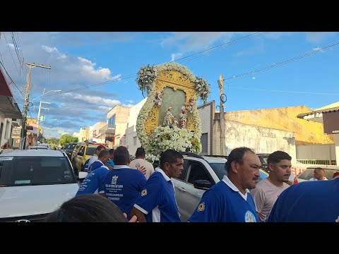 VAMOS VER TODA MOVIMENTAÇAO NAS RUA ANTES DA PROCISSÃO EM #SANTANA DO #IPANEMA-AL DIA 26/07/2026