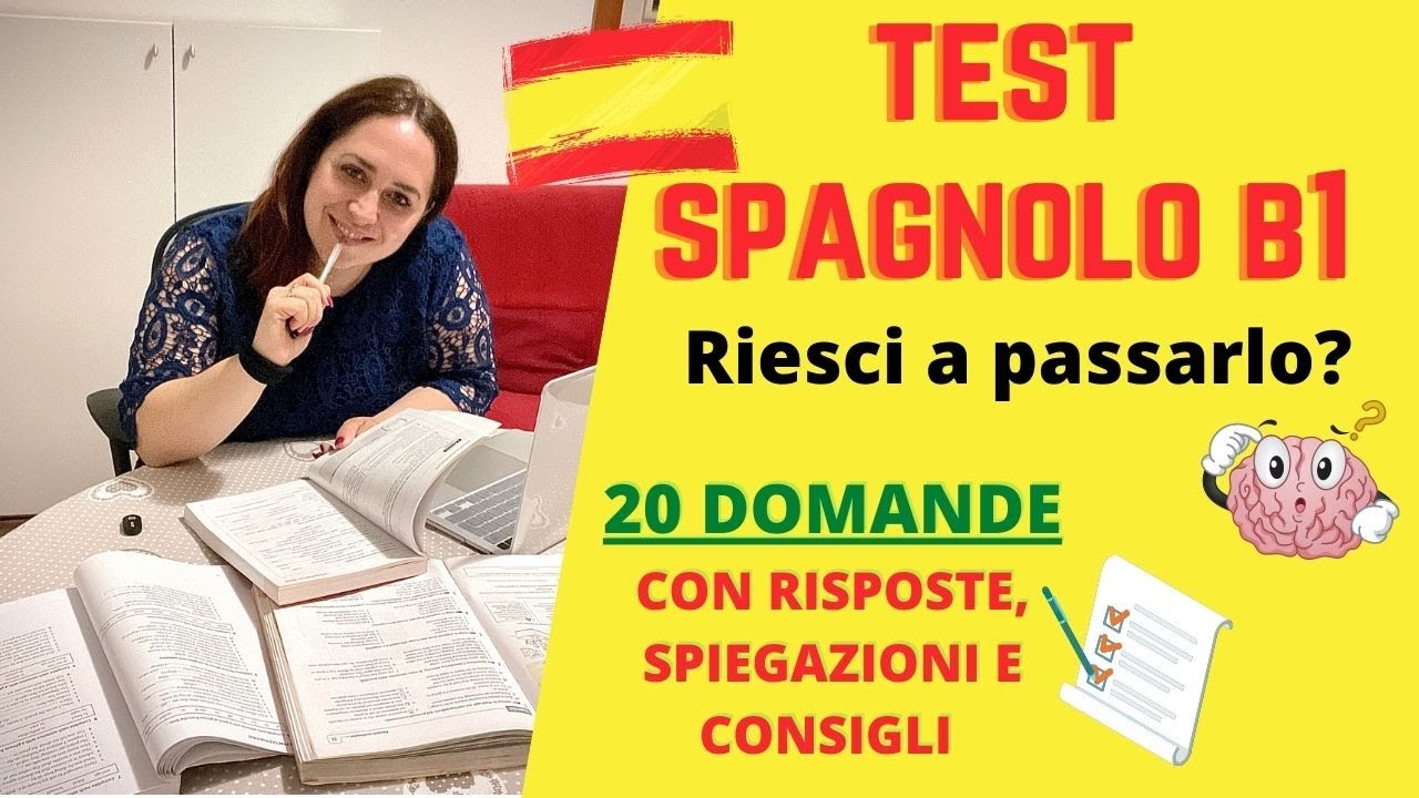 Watch Now CORSO DI SPAGNOLO_ Test B1 (20 domande con soluzioni commentate) CORSO DI SPAGNOLO_ Test B1 (20 domande con soluzioni commentate)