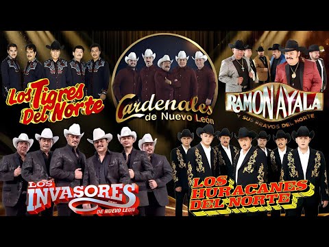 Top Corridos 2023 | Best Mexican Music Mix | Tigres Del Norte, Rieleros Del Norte, ....