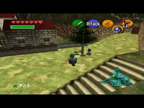 Zelda Ocarina of Time HD 100% Walkthrough - Part 13 - Mask Trading