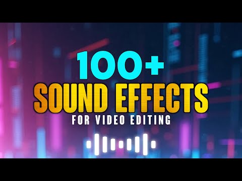 100+ sfx sound effects for video editing