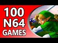 Top 100 N64 Games alphabetical Order