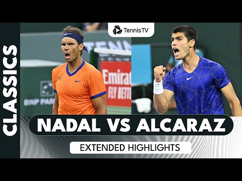 Rafael Nadal vs Carlos Alcaraz BLOCKBUSTER Semi-Final Extended Highlights! | Indian Wells 2022
