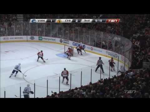 Canucks vs Hawks - All Canuck Goals - 12/20/13 - HD