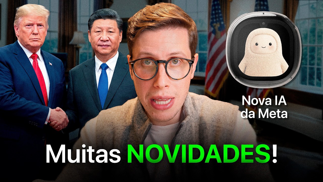Meta SUPREENDE com nova IA, Dólar bate R$5,20, Conflito global e muito mais…