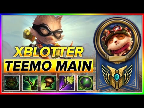 xBlotter Teemo Montage - NA Teemo Main - The Legends|| Master LOL