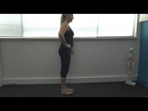 All Care Physiotherapy - Knee Exercises - Knee Flexion Standing