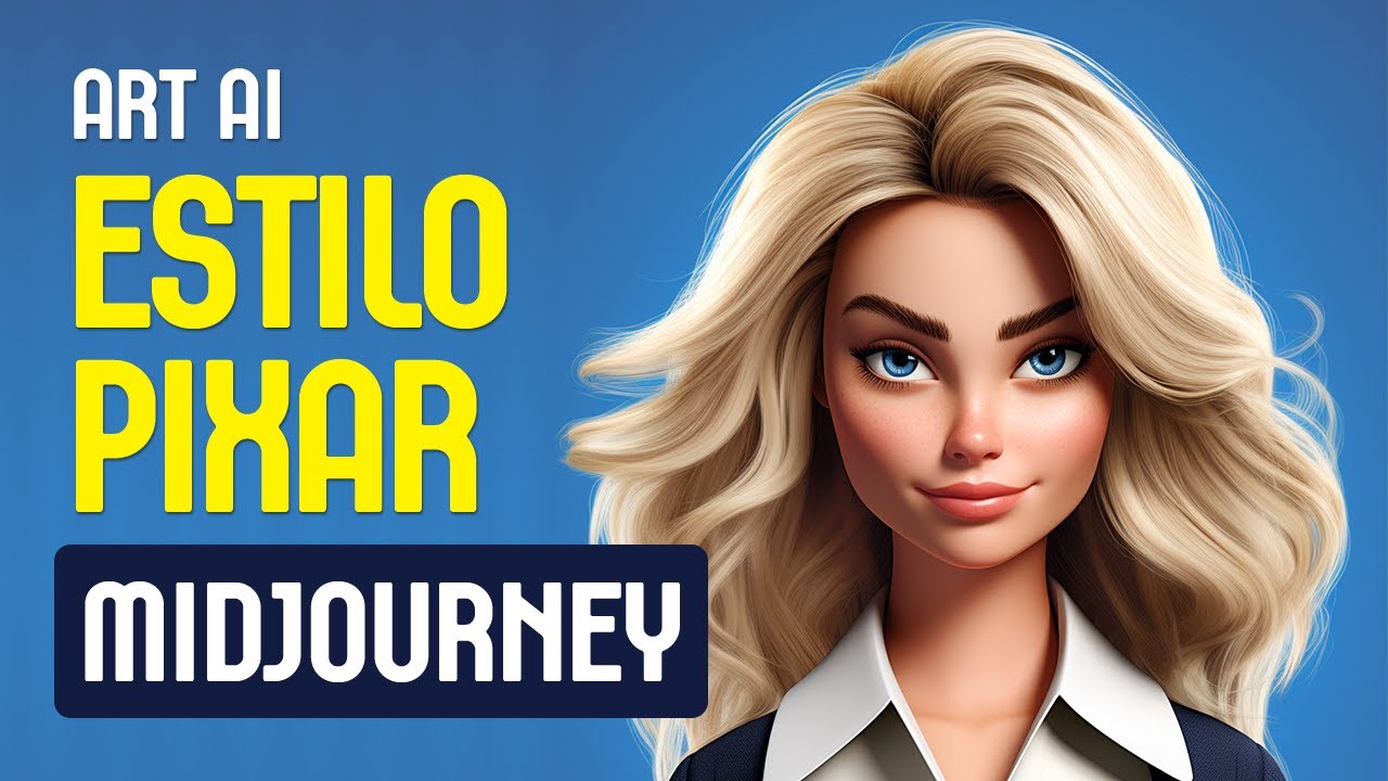 Como Criar Imagens com o Estilo Pixar [ Art Ai ] #midjourney