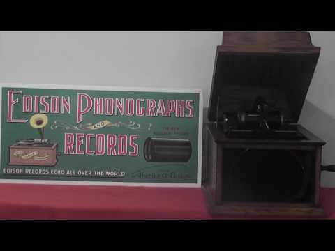 Edison blue amberol cylinder 4290 - The Arabian Yogi Man by Della Robbia Orchestra